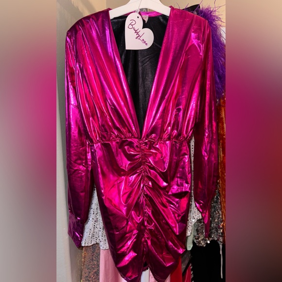 Buddy Love Cyrus Fuchsia Mini Dress🩷 - Picture 2 of 3